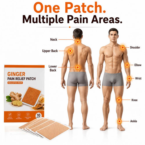Ginger Instant Pain Relief Patches (For all Body Parts)