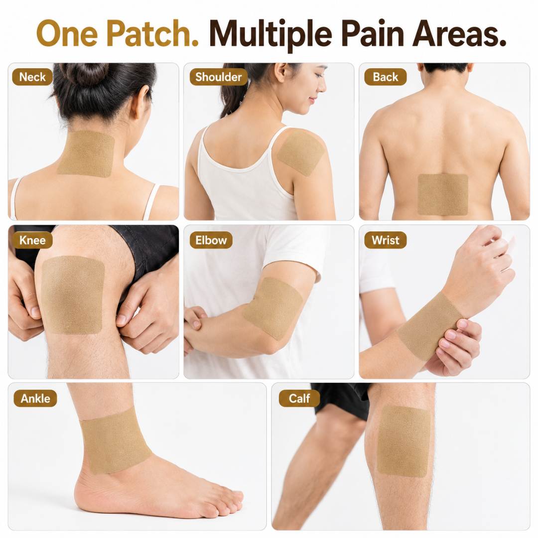 Ginger Instant Pain Relief Patches