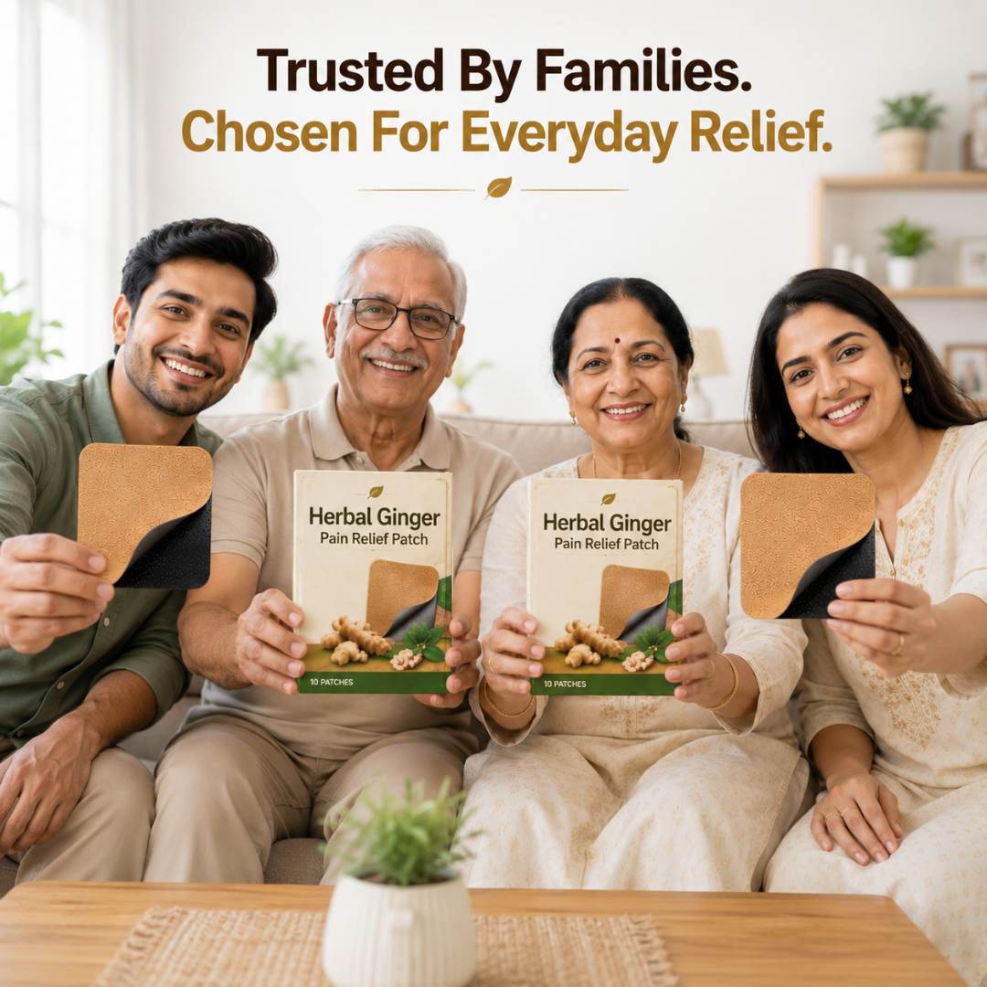 Ginger Instant Pain Relief Patches